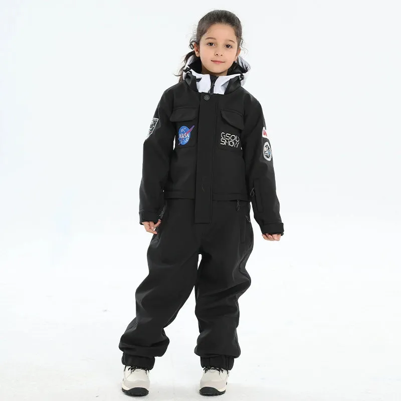 One-Piece Snow Suit for Kids