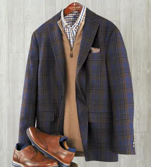 Patrick James Plaid Sport Coat