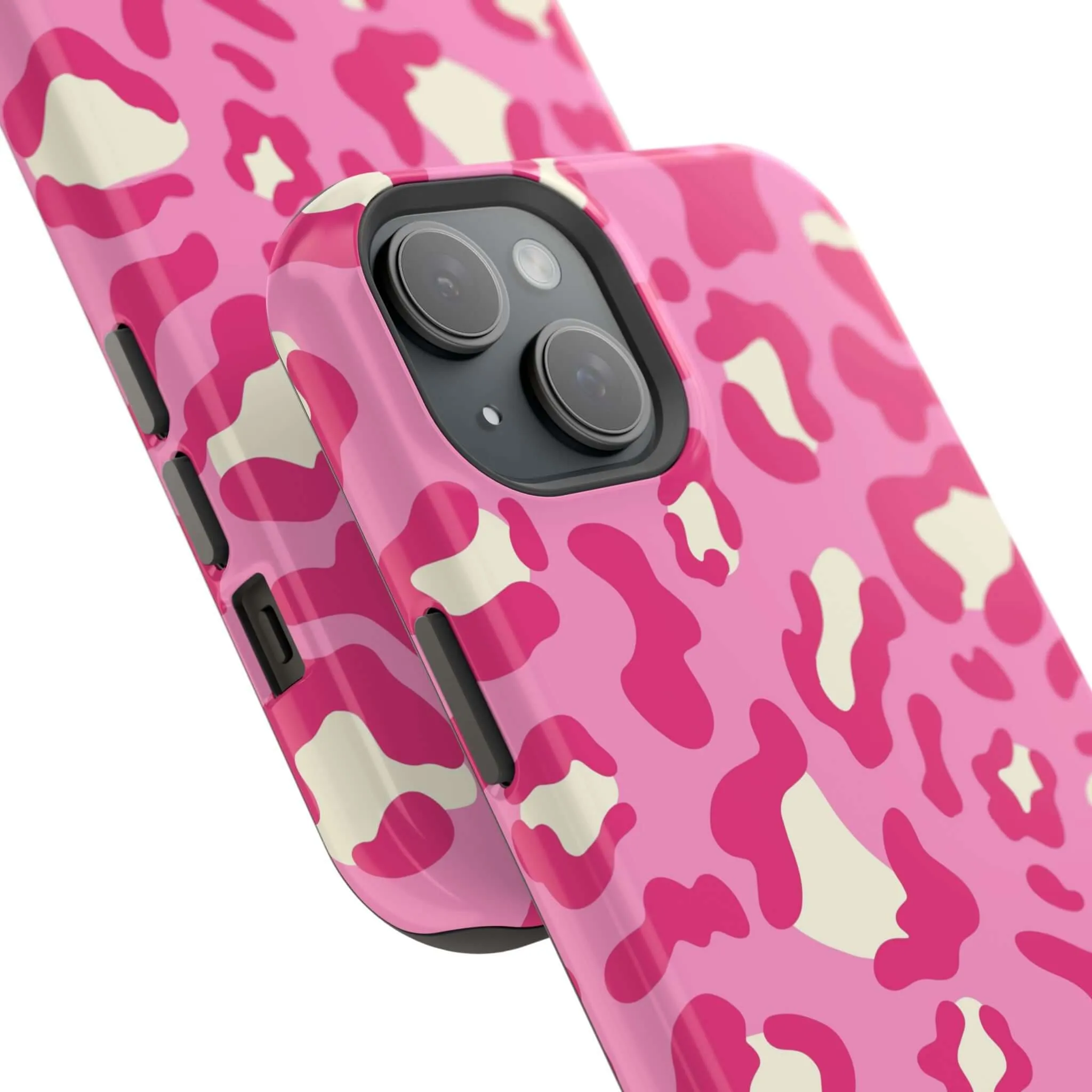 Preppy Cheetah | Pink Case