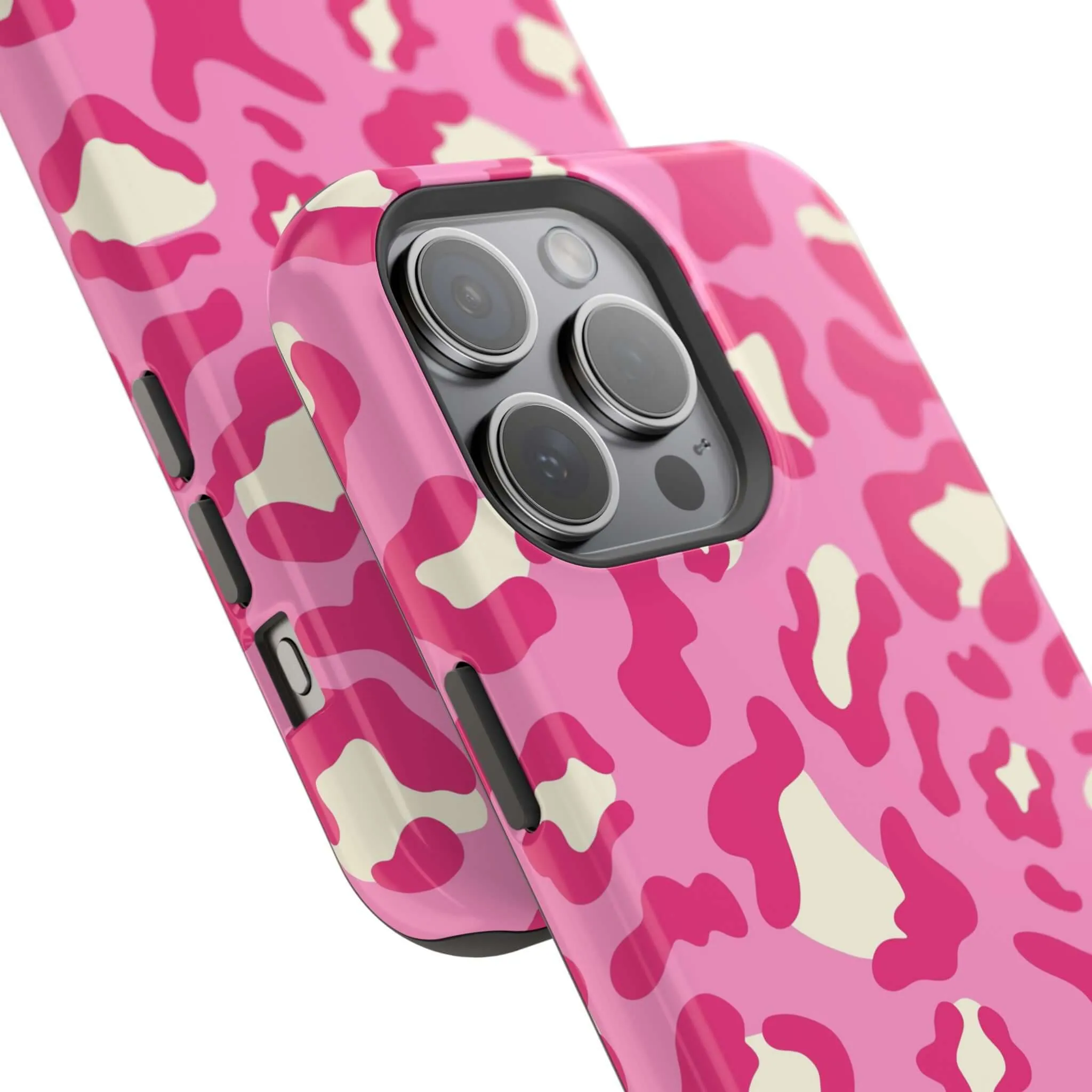 Preppy Cheetah | Pink Case