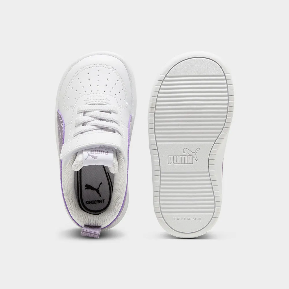 Puma Infants Rickie Ac  Sneaker White/violet _ 182368 _ White