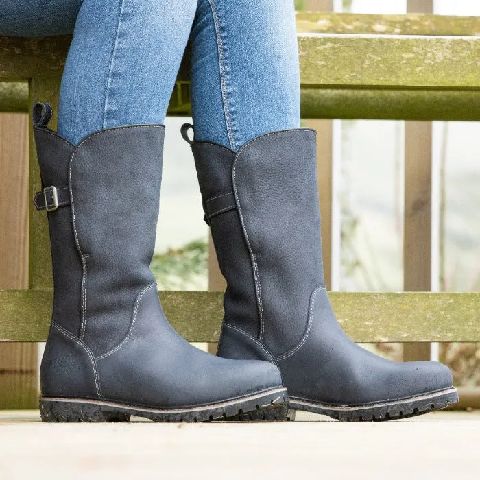 Quebec Waterproof Boots - Navy