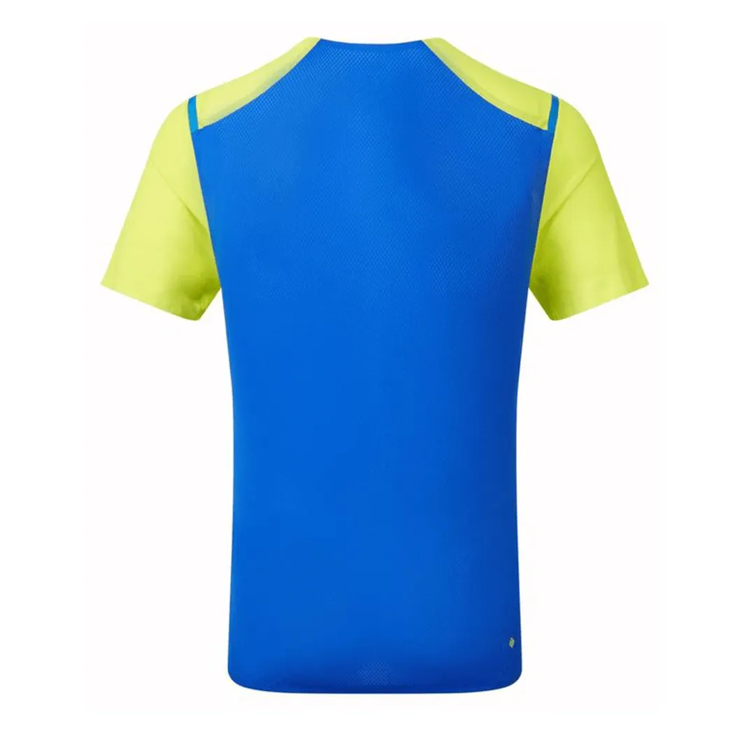 Ronhill Men's Tech Race S/S Tee Citrus Azurite