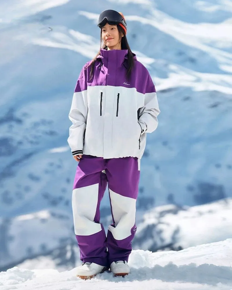 Ski Wear Windproof Snow Jacket & Pants Suit(Sold Separately)