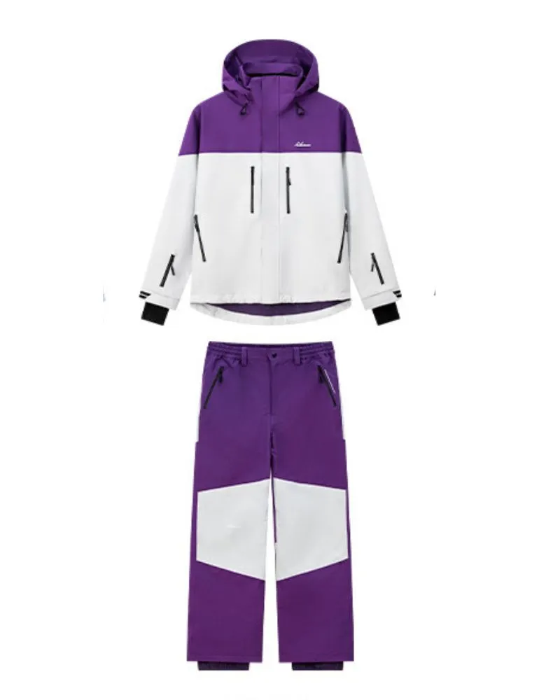 Ski Wear Windproof Snow Jacket & Pants Suit(Sold Separately)