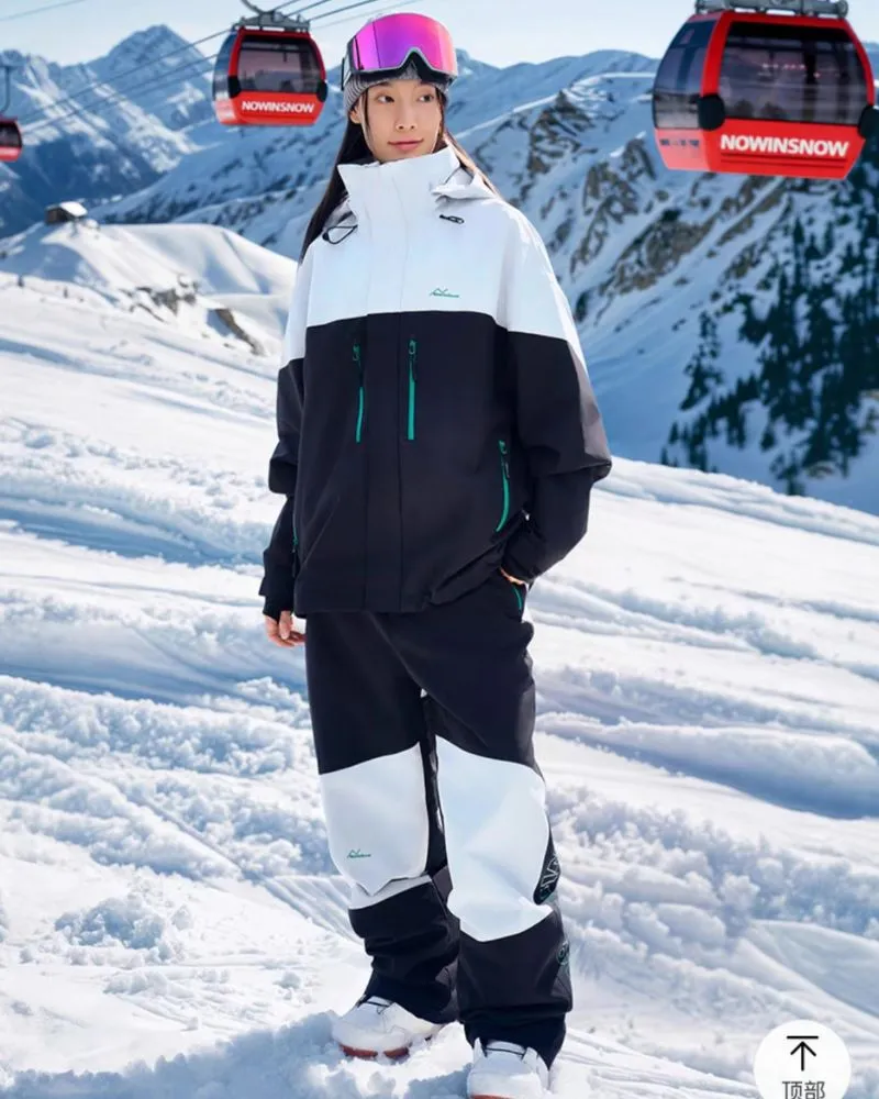 Ski Wear Windproof Snow Jacket & Pants Suit(Sold Separately)