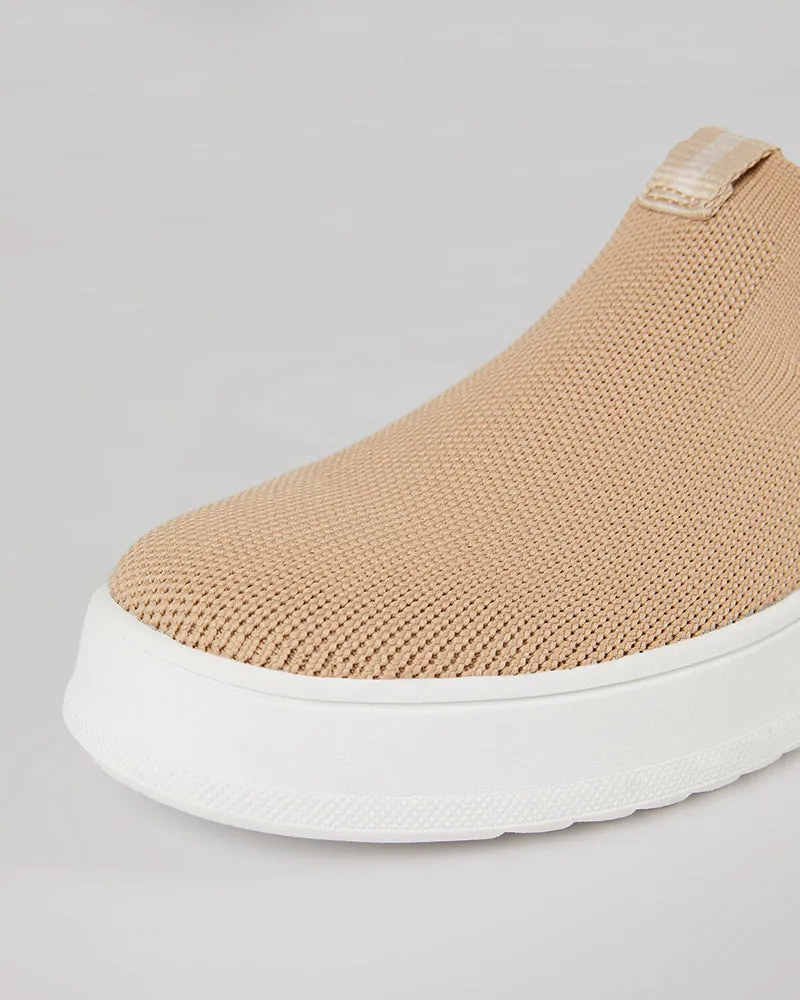 WOMEN'S FLEX KNIT SLIP-ON SNEAKERS