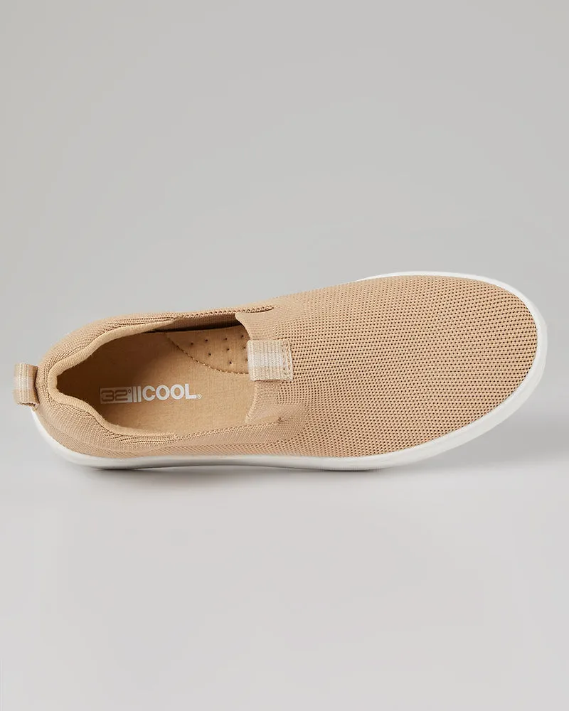 WOMEN'S FLEX KNIT SLIP-ON SNEAKERS