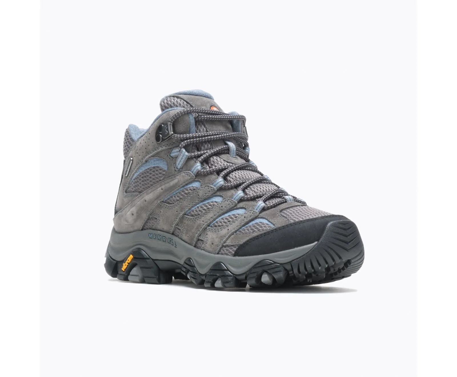 Women's Merrell Moab 3 Mid Waterproof Color: Granite (MEDIUM & WIDE WIDTH)